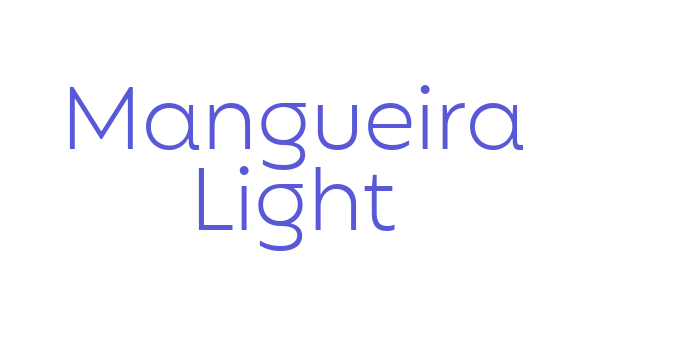 Mangueira Light Font Download