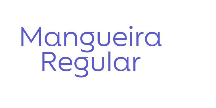 Download Mangueira Regular Font