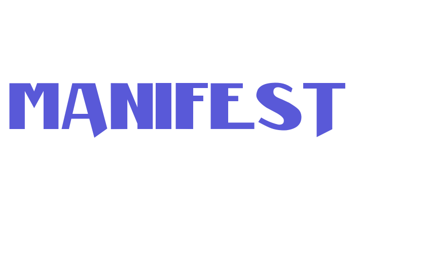 Manifest Font