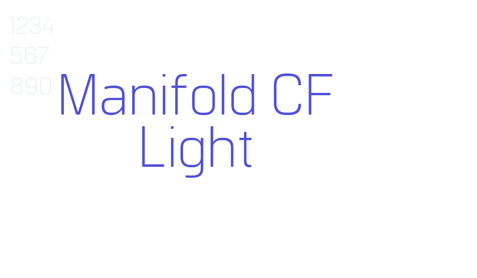 Manifold CF Light-font-download