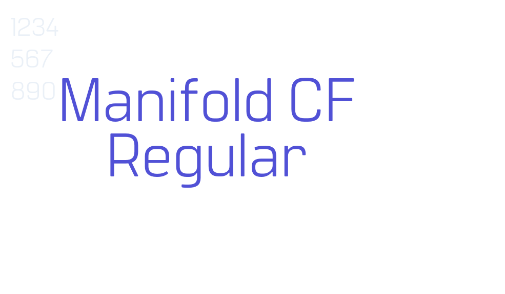 Manifold CF Regular-font-download