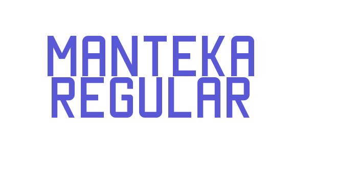 Manteka Regular Font Download