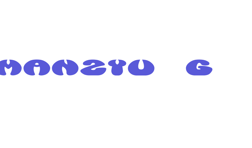 Manzyu__G Font Download