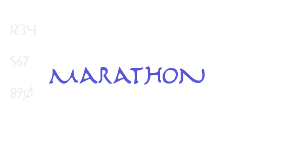 Marathon font free