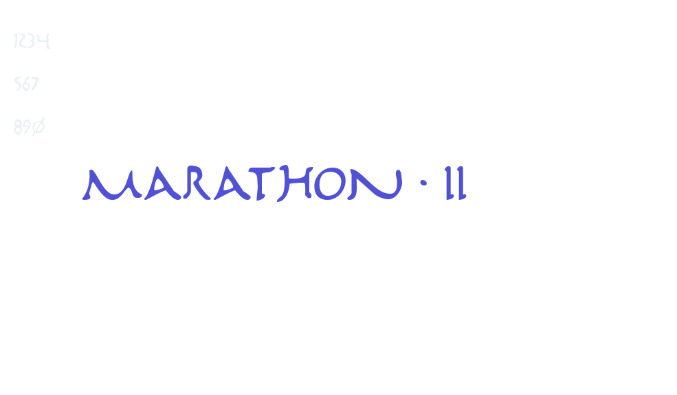 Marathon II-font-download