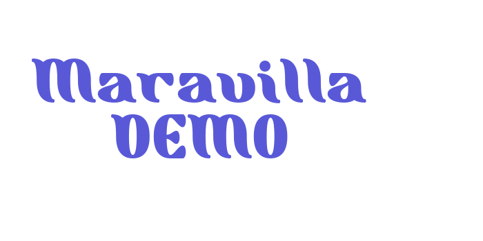 Maravilla DEMO Font Download