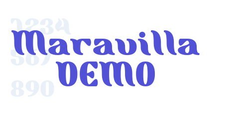 Maravilla DEMO-font-download