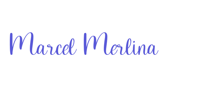 Marcel Merlina Font Download