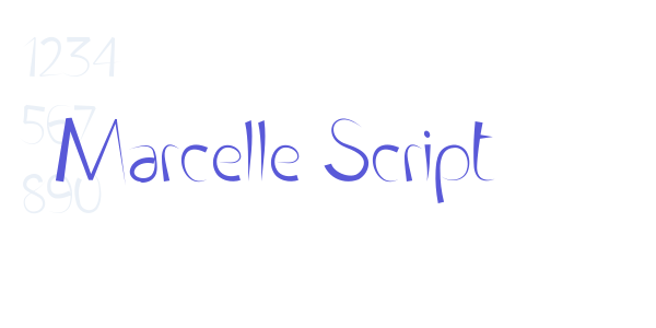 Marcelle Script font free