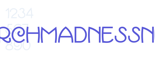 MarchMadnessNF font free