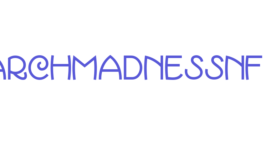 MarchMadnessNF Font