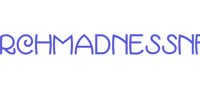 MarchMadnessNF Font Download