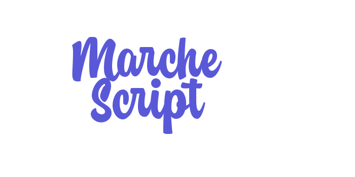 Marche Script Font Download