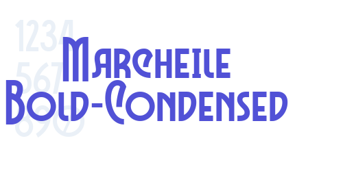 Marcheile Bold-Condensed-font-download