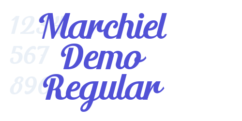 Marchiel Demo Regular-font-download