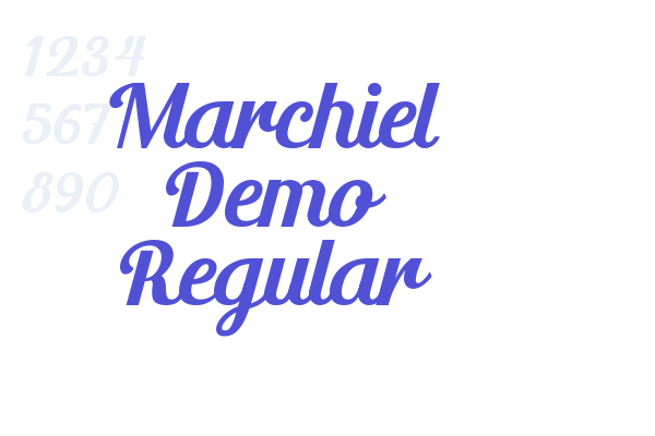 Marchiel Demo Regular