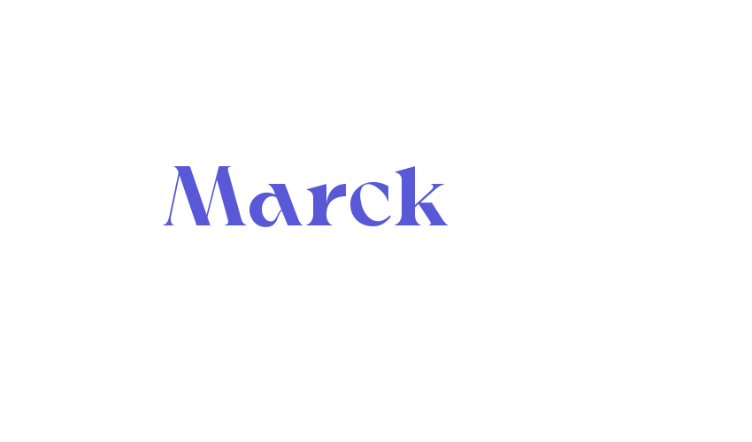 Marck Font Download