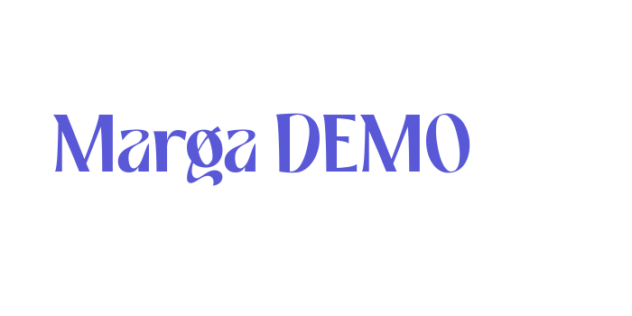 Marga DEMO Font Download