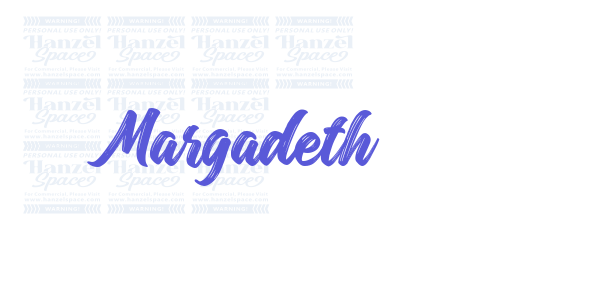 Margadeth font free