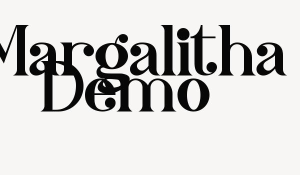 Margalitha Demo Font