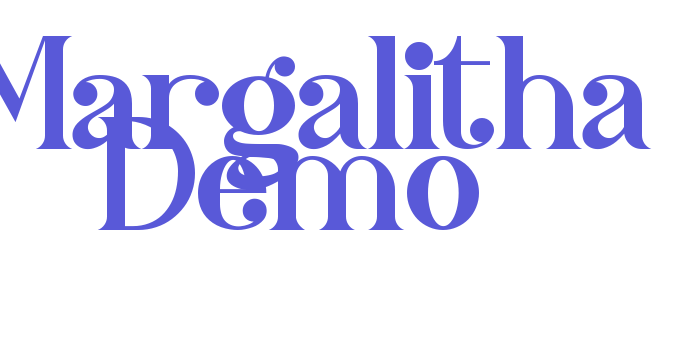 Margalitha Demo Font Download