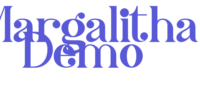 Margalitha Demo Font