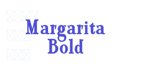 Margarita Bold-font-download