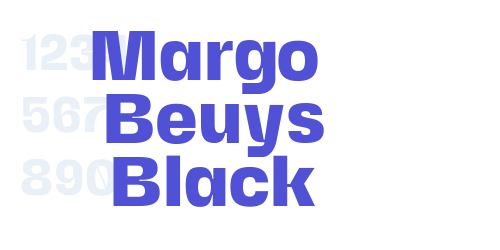 Margo + Beuys Black-font-download