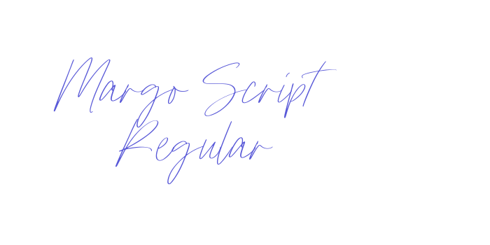 Margo Script Regular Font Download