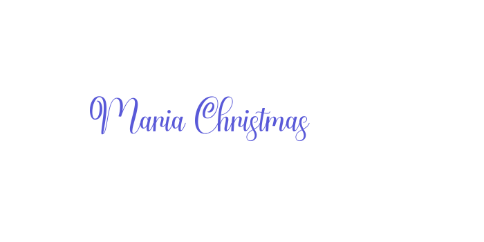 Maria Christmas Font Download