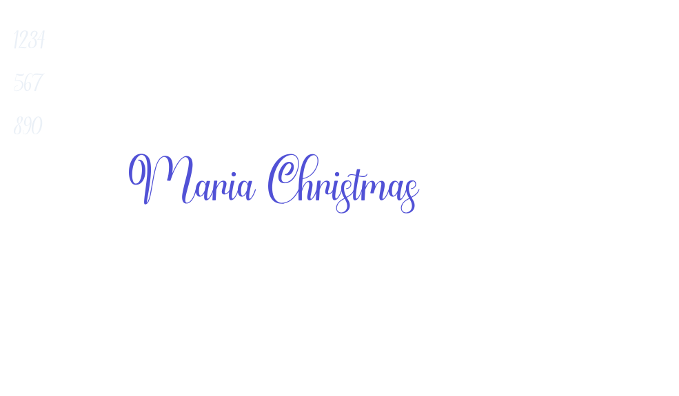 Maria Christmas-font-download