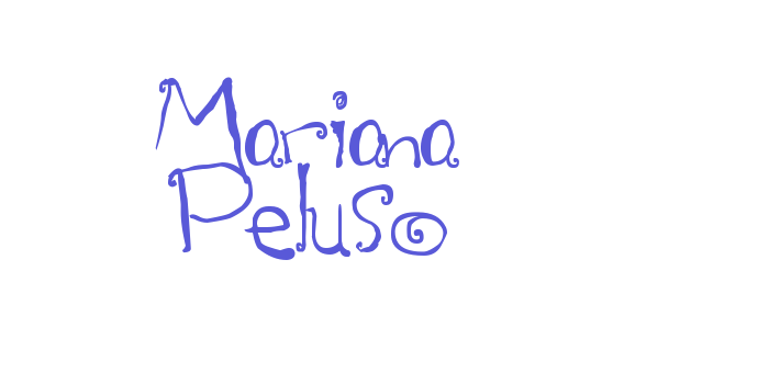 Mariana Peluso Font Download