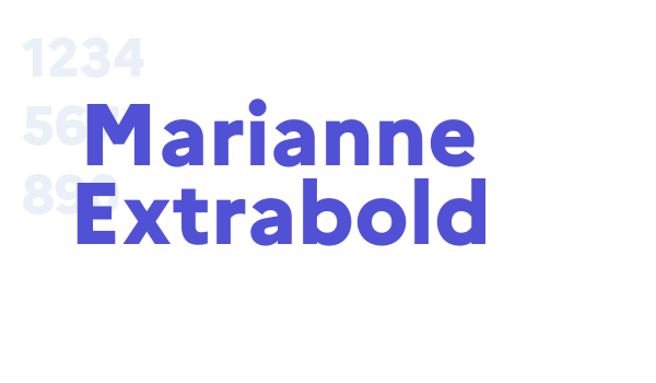 Marianne Extrabold font download