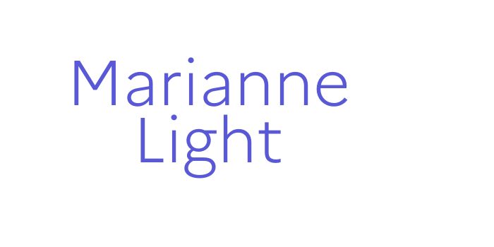 Marianne Light Font Download