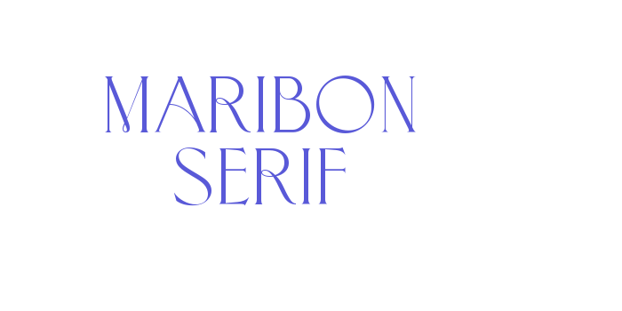 Maribon Serif Font Download