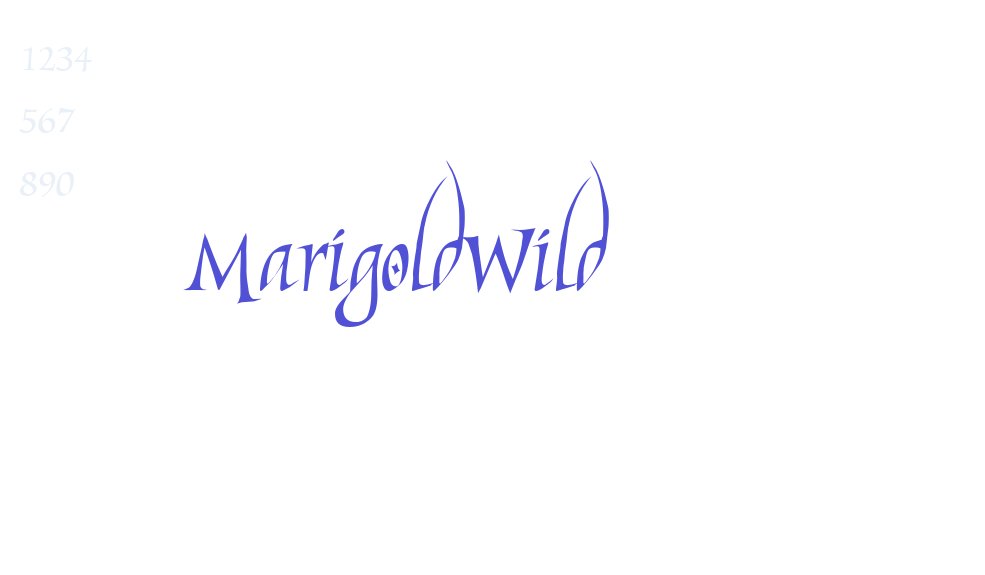 MarigoldWild-font-download