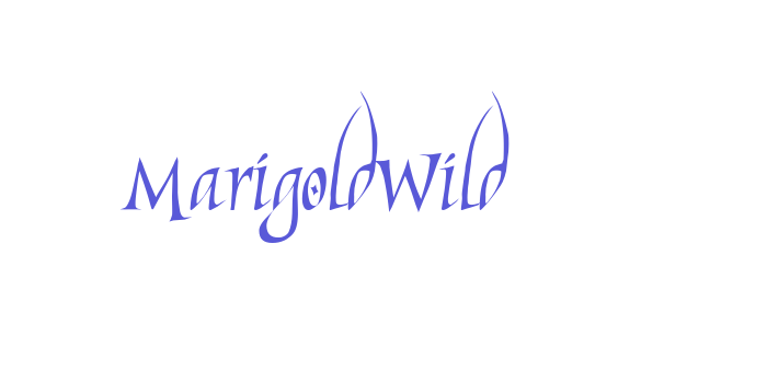 MarigoldWild Font