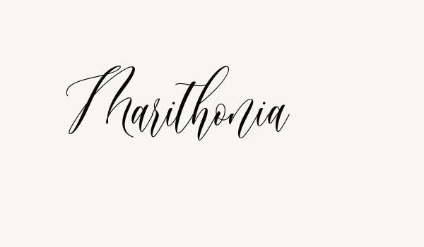 Marithonia Font