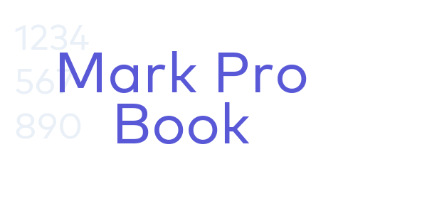 Mark Pro Book font free