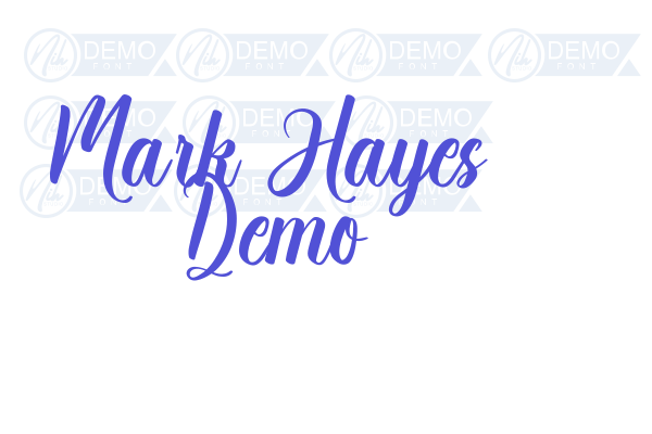 Mark Hayes Demo