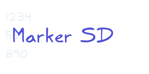 Marker SD-font-download