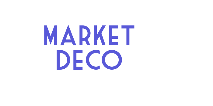 Market Deco Font Download