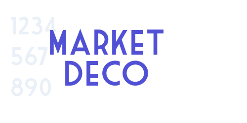 Market Deco-font-download