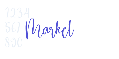 Market-font-download
