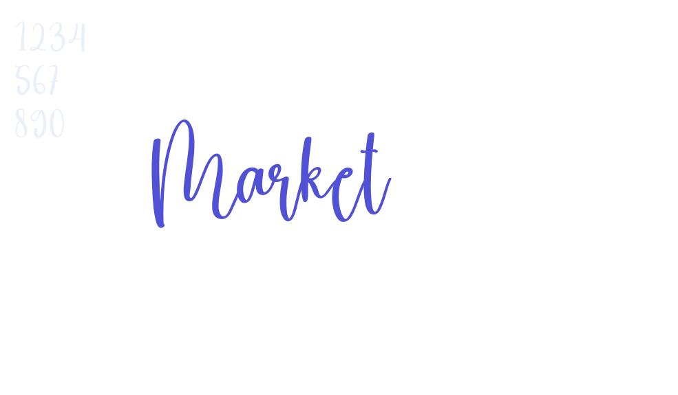 Market-font-download