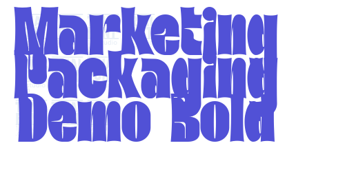 Marketing Packaging Demo Bold-font-download