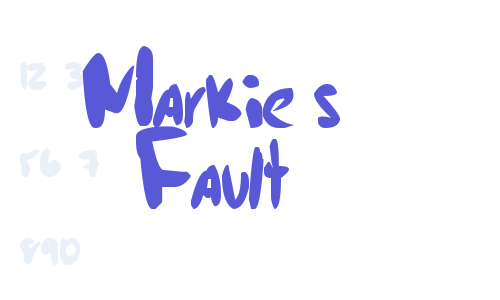 Markie’s Fault Font Download