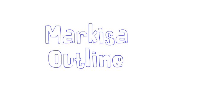 Markisa Outline Font Download