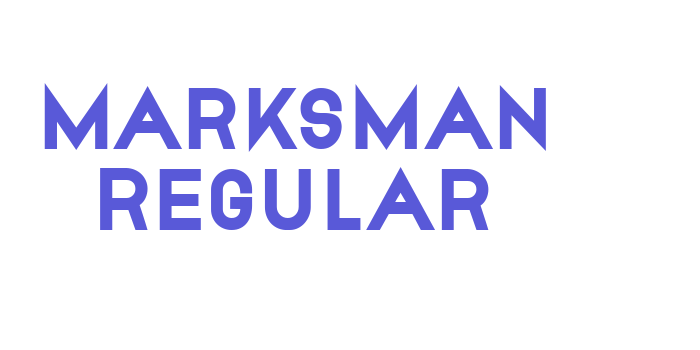 Marksman Regular Font Download