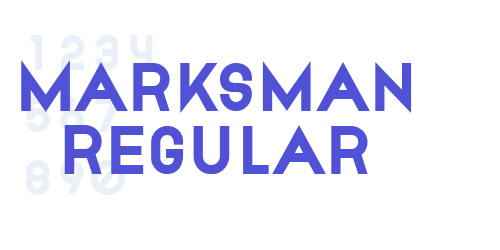 Marksman Regular-font-download